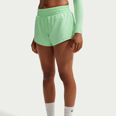 Nike One Dri-FIT Normal Belli 8 cm Slip Astarlı Kadın Şortu görsel 2