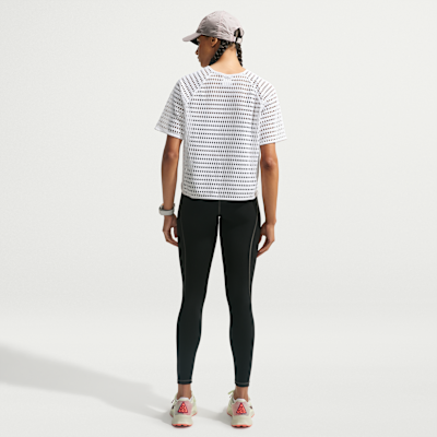 Nike ACG Radical AirFlow Dri-FIT Kadın Kısa Kollu Arazi Koşusu Üstü görsel 5