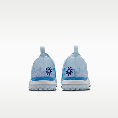 Футбольные бутсы детские Nike Phantom 6 Low Academy Erling Haaland, для искусственного газона