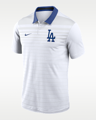 Мужские  Los Angeles Dodgers Striped Vapor Nike Dri-FIT MLB Polo