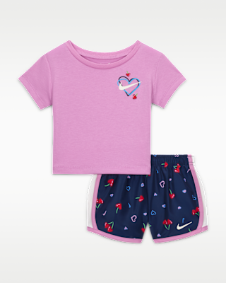 Детские  Nike Cherry Baby (12-24M) 2-Piece Printed Tempo Set
