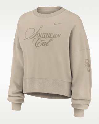 Женское худи USC Neutral Stance Collection Phoenix Nike College Oversized Pullover Hoodie