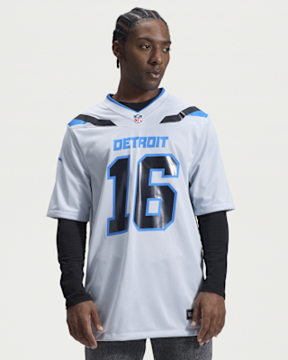Мужские джерси Jared Goff Detroit Lions Rivalries Collection Nike NFL Game Jersey