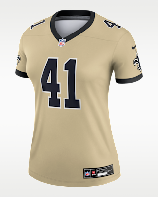 Женские джерси Alvin Kamara New Orleans Saints Nike Dri-FIT NFL Legend Jersey