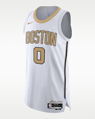Мужские джерси Jayson Tatum Boston Celtics City Edition Nike Dri-FIT ADV NBA Authentic Jersey
