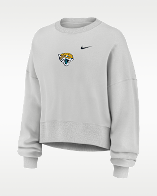 Женские  Jacksonville Jaguars Primetime Phoenix Nike NFL Oversized Pullover Crew