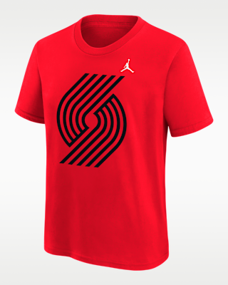 Детская футболка Portland Trail Blazers Statement Essentials Big Kids' Nike NBA