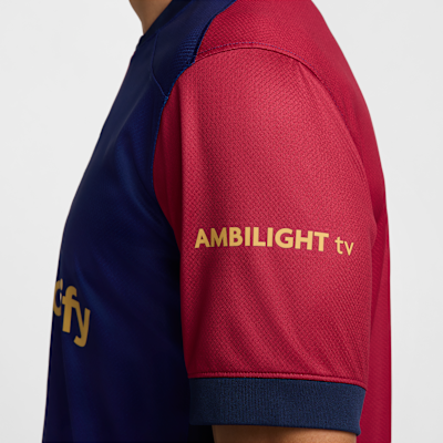 FC Barcelona 2024/25 Stadium 主場男款 Nike Dri-FIT 復刻版足球衣