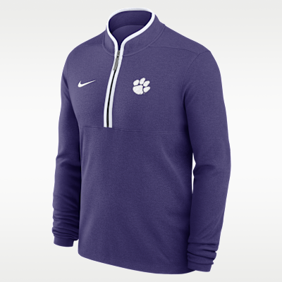 Clemson Victory Men's Nike Dri-FIT College 1/2-Zip Long-Sleeve Top