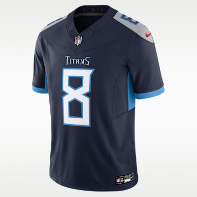 Jersey Nike Dri-FIT de la NFL Limited para hombre Will Levis Tennessee Titans