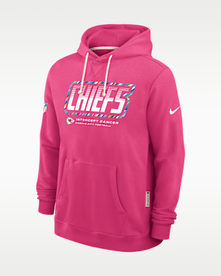 Мужское худи Kansas City Chiefs Crucial Catch Sideline Standard Issue Nike Dri-FIT NFL Pullover Hoodie