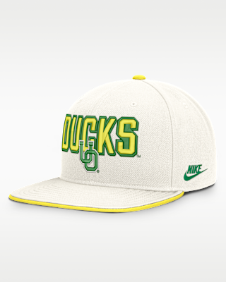Мужские Oregon Legacy Letter Mascot Pro Nike Dri-FIT College Adjustable Hat