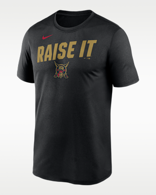 Мужская футболка Pittsburgh Pirates City Connect Team Phrase Script Nike Dri-FIT MLB