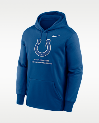 Мужское худи Indianapolis Colts Nike Therma NFL Pullover Hoodie