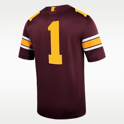 Jersey de fútbol americano universitario Nike Replica para hombre Minnesota