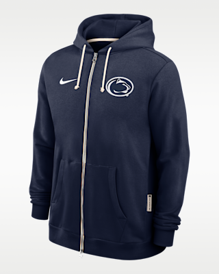 Мужское худи Penn State Sideline Nike Dri-FIT College Full-Zip Hoodie