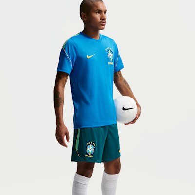 Nike Brezilya Strike Nike Dri-FIT Örgü Erkek Futbol Şortu görsel 4