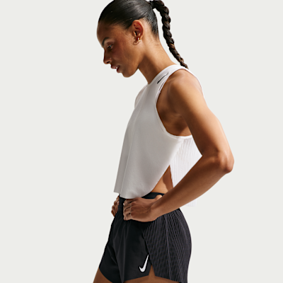 Nike AeroSwift Dri-FIT ADV Normal Belli 8 cm Slip Astarlı Kadın Koşu Şortu görsel 2