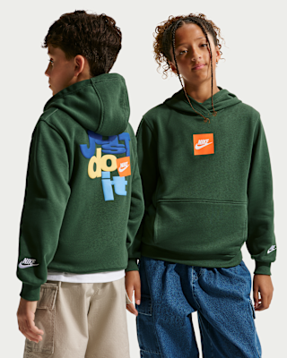 Детское худи Nike Sportswear Club Big Kids' French Terry Hoodie
