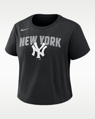Женская футболка New York Yankees Mod Nike MLB Cropped