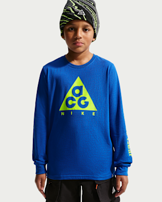 Детская футболка Nike ACG Big Kids' Dri-FIT Long-Sleeve