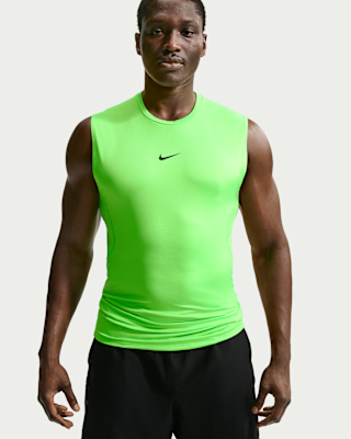 Мужские тайтсы Nike Pro Dri-FIT Tight Sleeveless Fitness Top для тренировок