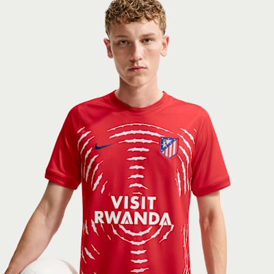 Nike Atlético Madrid İç Saha Nike Dri-FIT Maç Öncesi Erkek Futbol Üstü