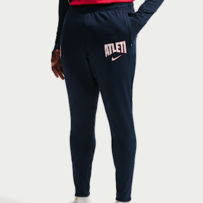 Nike Atlético Madrid Strike Üçüncü Nike Dri-FIT Örgü Erkek Futbol Eşofman Altı görsel 2