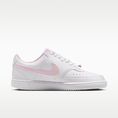 Nike Court Vision Low Kadın Ayakkabısı görsel 3