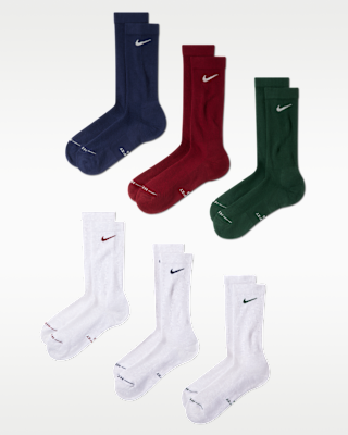 Unisex носки Nike Everyday Elevated Crew Socks (6 Pairs)