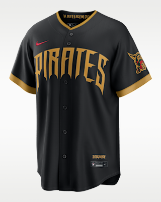 Мужские джерси Bryan Reynolds Pittsburgh Pirates City Connect Nike MLB Stadium Jersey