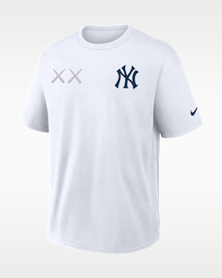 Мужская футболка New York Yankees Elevated Max90 Nike x KAWS MLB