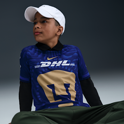 Jersey de fútbol Nike Dri-FIT Replica de los Pumas UNAM visitante 2025/26 Stadium para niños talla grande
