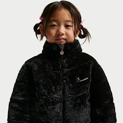 Детские куртки Nike Toddler Quilted Faux Fur Jacket