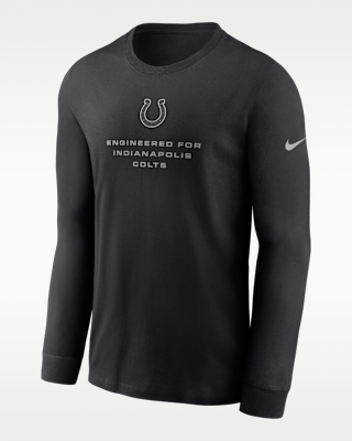 Мужская футболка Indianapolis Colts Team Issue Nike Dri-FIT NFL Long-Sleeve