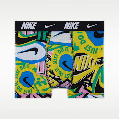 Nike Big Kids' Dri-FIT Printed Boxer Briefs (2-Pack)