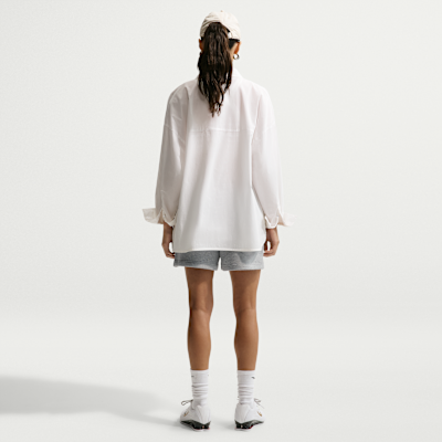 Nike Studio Fleece Orta Kalınlıkta Normal Belli Kadın Şortu görsel 5