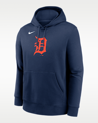 Мужское худи Detroit Tigers Logo Club Nike MLB Pullover Hoodie