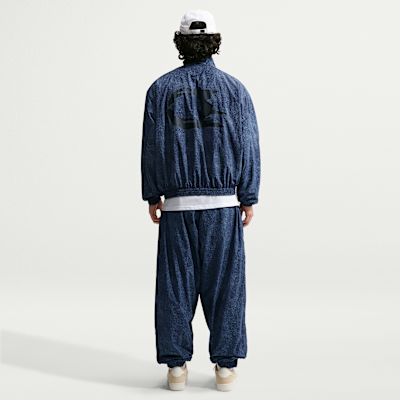 Nike Club Rules Oversize Tam Boy Fermuarlı Erkek Ceketi görsel 5