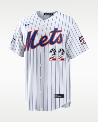 Мужские джерси Juan Soto New York Mets 2026 All-Star Game Nike MLB Stadium Jersey