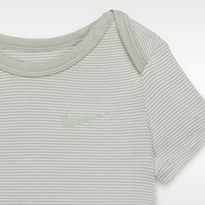 Nike Baby Striped Bodysuit and Joggers Set