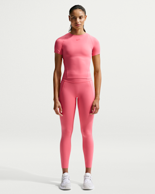 Женские тайтсы Nike Universa High-Waisted 7/8 Leggings with No Front Seam