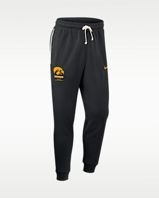 Мужские  Iowa Sideline Standard Issue Nike Dri-FIT College Taper Pants
