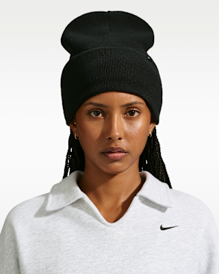 Женские Nike Peak Tall-Cuff Satin-Lined Beanie