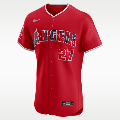 Mike Trout Los Angeles Angels Men's Nike Dri-FIT ADV MLB Elite Jersey