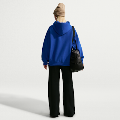Nike Studio Fleece Kalın Oversize Kapüşonlu Kadın Sweatshirt'ü görsel 5