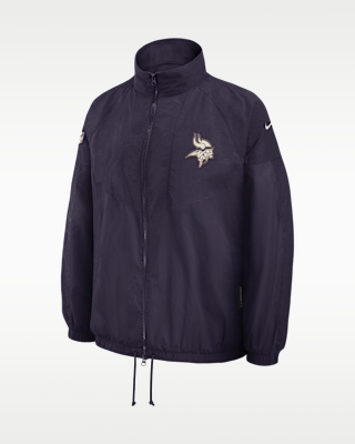 Женская куртка Minnesota Vikings Rivalries Collection Nike NFL Oversized Full-Zip