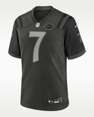 Мужские джерси Justin Fields New York Jets Rivalries Collection Men’s Nike NFL Game Jersey