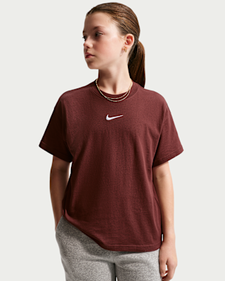 Детская футболка Nike Sportswear Essential Big Kids' (Girls')