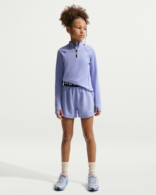 Детские шорты Nike Pro Fleece Big Kids' (Girls') Dri-FIT Shorts
